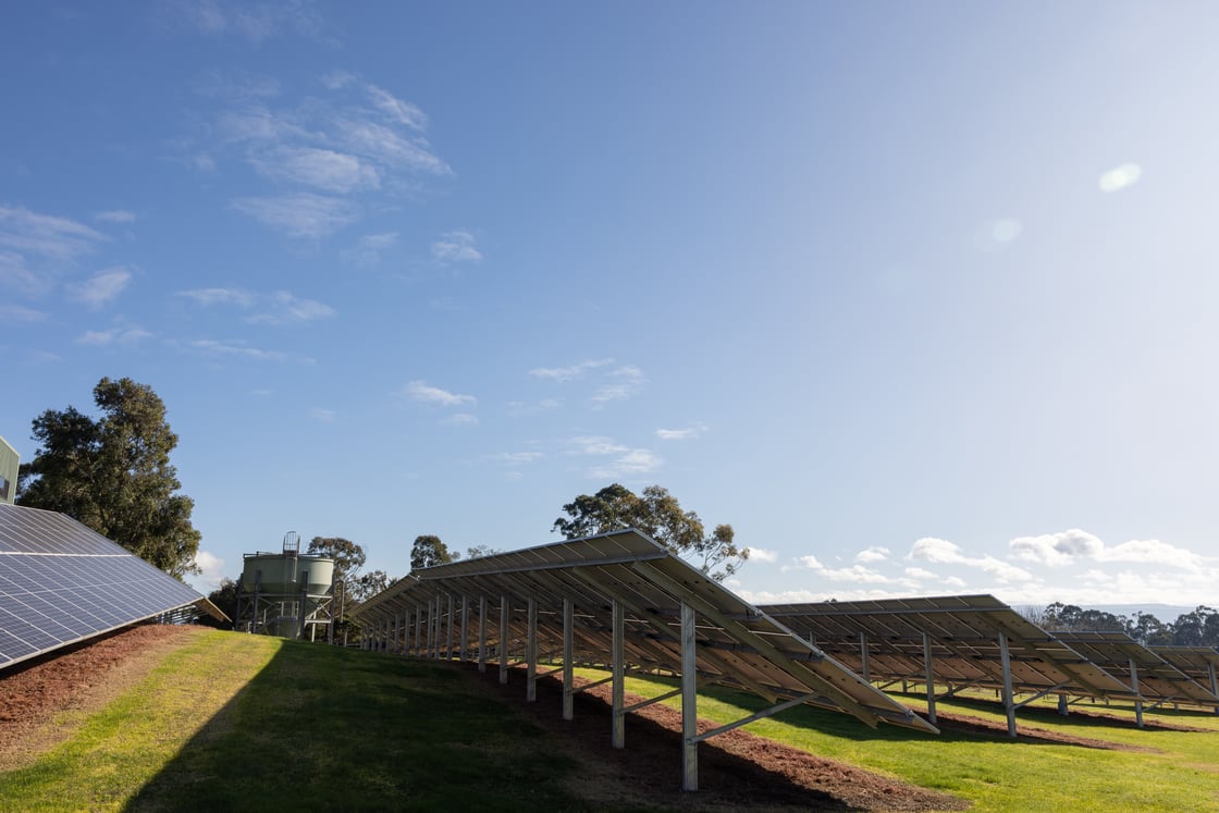 Gippsland Water reaches 100% renewable electricity target